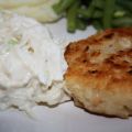 Bönburgare med coleslaw