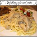 Kycklinggryta med färsk pasta