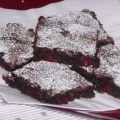 Hallonbrownies