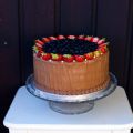 Devils food chocolate cake