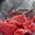 Nyttig sommarsmakande sorbet