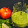 Grön smoothie med bladspenat