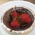 Chokladformar med hallon