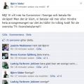 Underbara Loreen och svinet Björn Söder.