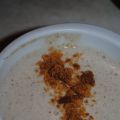 Pepparkakspannacotta i lightvariant