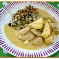 Kycklinggryta med curry och piffigt ris