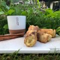 Färskostfyllda churros