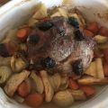 Plommonspäckad fläskkarré