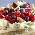 Pavlova med lemoncurd