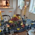 Halloweenmiddag hos familjen J