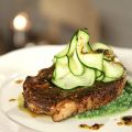 Dryrubbed fläskkotlett med blomkål
