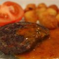 Ostfyllda Renfärsbiffar med Sweet chilisky
