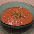 Stark tomatsoppa med ingefära