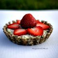 Raw jordgubbspaj - Raw Strawberry Pie