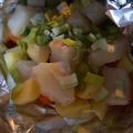 Fisk i foliepaket