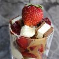 Sandwich glassdessert