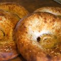 Samarkand-bröd; Kikärts-flatbröd från Uzbekistan