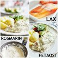 Lax med fetaost och rosmarin