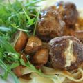 Peppriga köttbullar