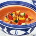 Gazpacho med tillbehör