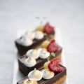 Mjölkchokladkräm med italiensk maräng
