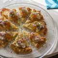 Pizza bianco med löjrom