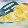 Ungersk gratäng på potatis och ägg