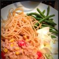 Pasta med tonfisksås