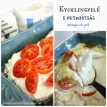 Recept på kycklingfilé i fetaostsås