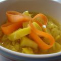 Vitkålsoppa med äpple och curry