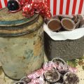 Fudge med mint och ljus choklad