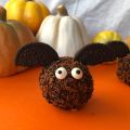 Fladdermusbollar till Halloween