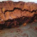 Browniekladdkaka med Rollo-kola