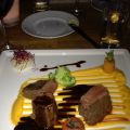 Entrecote med blomkålstimbal