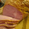 Griljering av e-nummerfri Julskinka