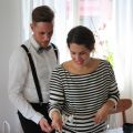 Tove & Magnus Bröllopstårta!