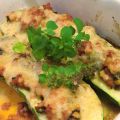 Zucchini fylld med salsiccia, mangold och[...]