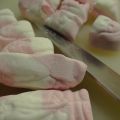 Pepparkakecookies med skumtomte