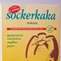 Sockerkaka kakmix-Olda test