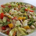 Kycklingsallad med senapsvinägrett