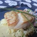 Torskrygg med stompad potatis, Beurre blancsås,[...]