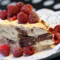 Semifreddo - med Nutella och hallon