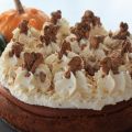 Pumpacheesecake med kanderade pumpafrön