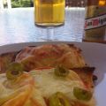 Enkel lunch hemma på altan! Softar!