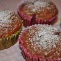 Chokladmuffins med banansmak och dumlesuprise