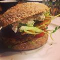 Grövre dinkel hamburgerbröd