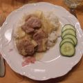 Fläskfilé med äpple