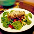 Kyckling med spenat - 169 kcal