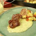 Saftig fläskfilé med bearnaise och ugnsrostade[...]