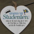Studentfirande med grillbuffé